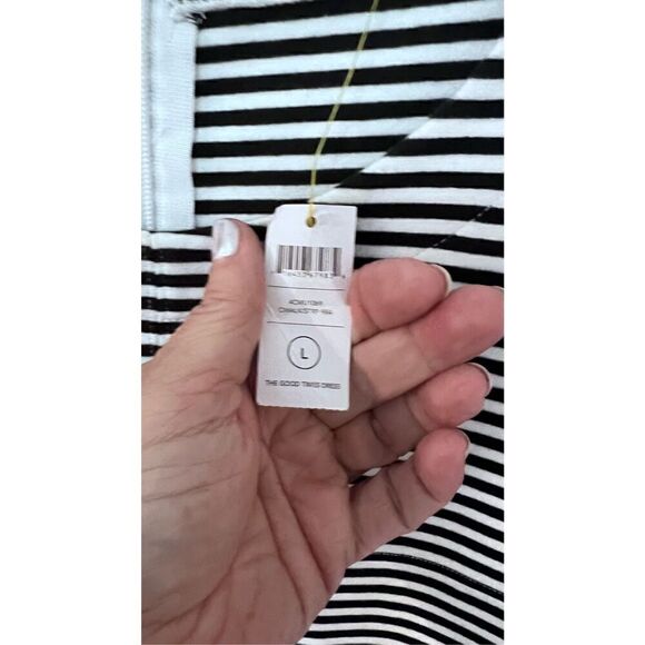 Kate Spade Saturday striped Good Times Dress NWT SZ L - Picture 6 of 12